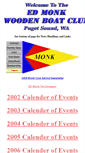 Mobile Screenshot of edmonkwoodenboatclub.org