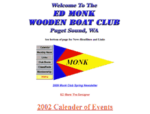 Tablet Screenshot of edmonkwoodenboatclub.org